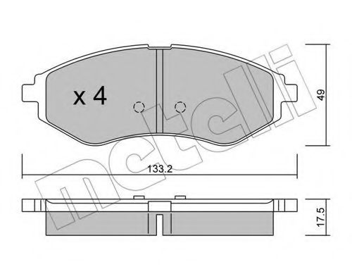 METELLI 22-0508-0