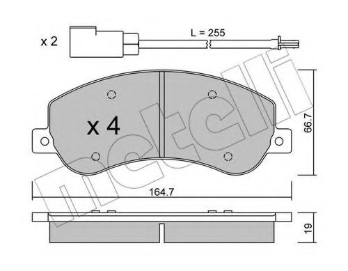 METELLI 22-0680-0