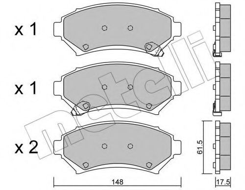 METELLI 22-0696-0