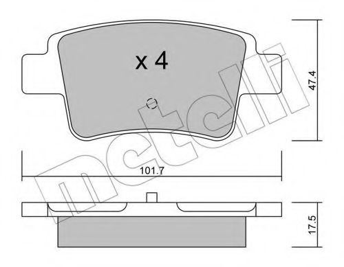 METELLI 22-0705-0