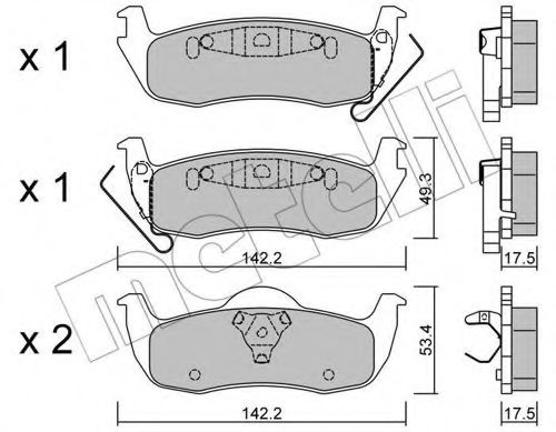 METELLI 22-0720-0