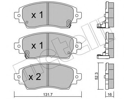 METELLI 22-0750-0