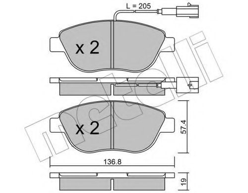 METELLI 22-0322-3