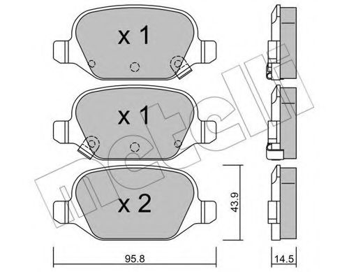 METELLI 22-0324-5