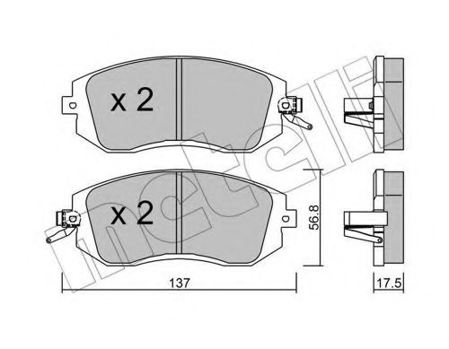 METELLI 22-0500-1