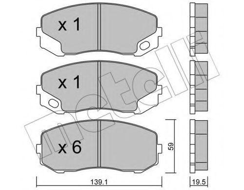 METELLI 22-0910-0