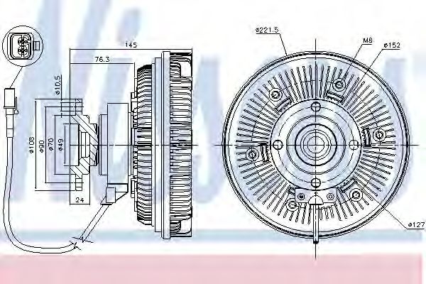 NISSENS 86022