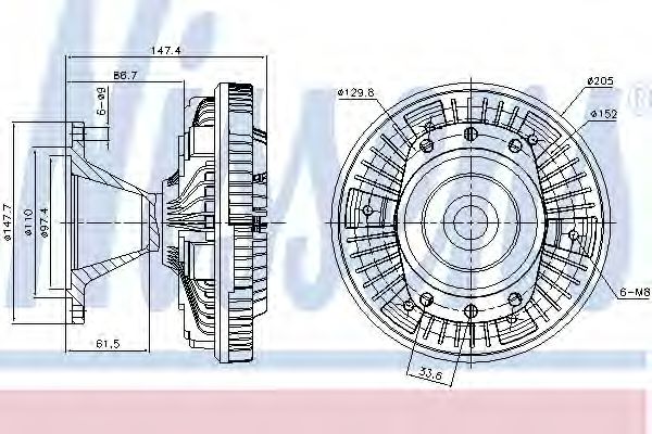 NISSENS 86034