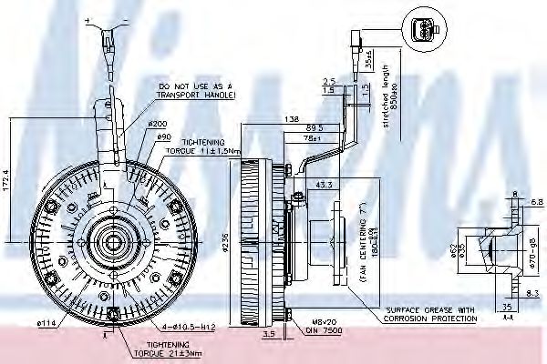 NISSENS 86079