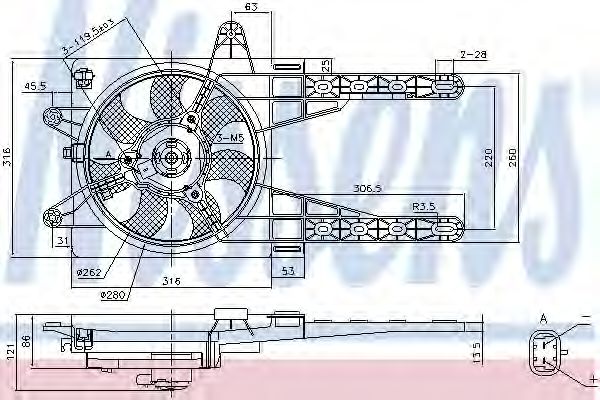 NISSENS 85141