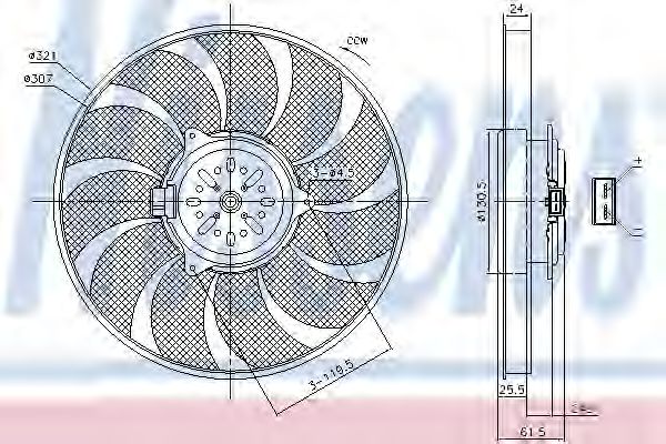 NISSENS 85786