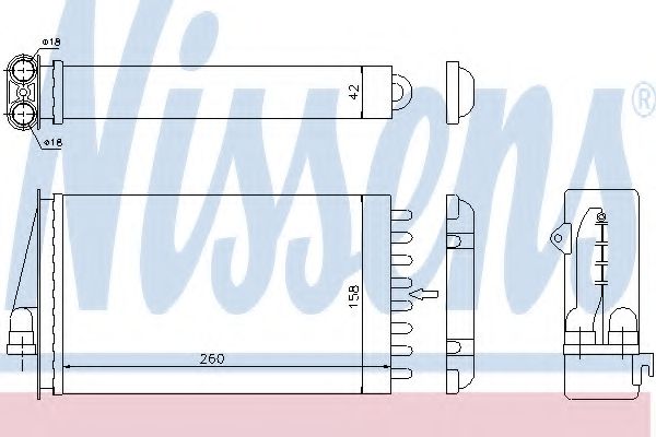 NISSENS 70015