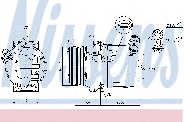 NISSENS 89050