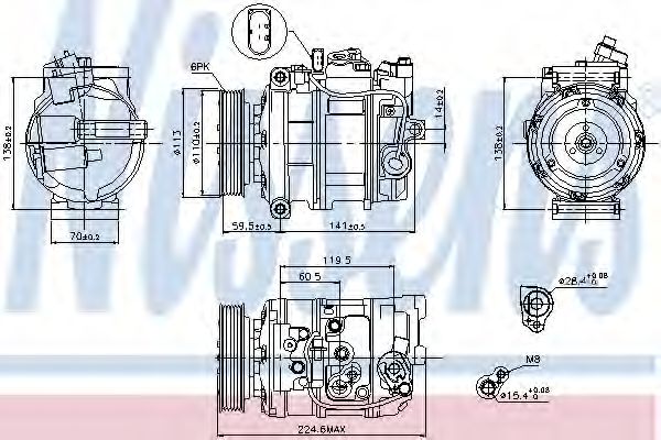 NISSENS 89091