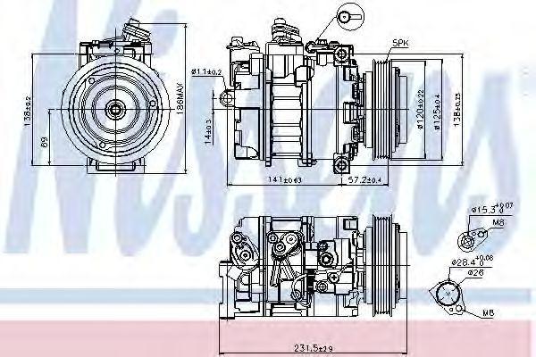 NISSENS 89231