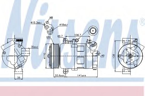 NISSENS 89307