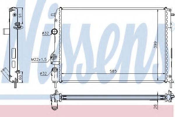 NISSENS 63896A