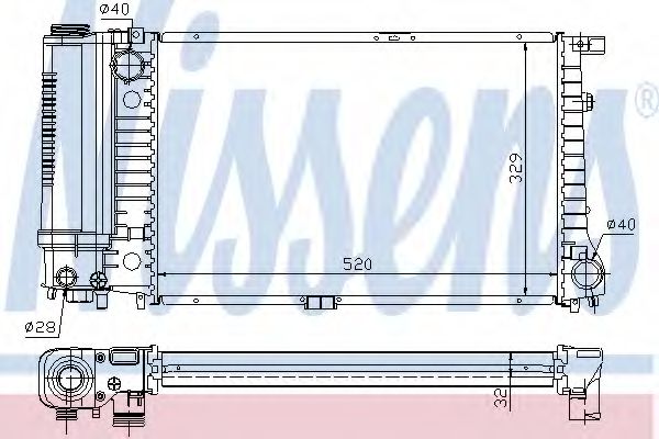 NISSENS 60736A