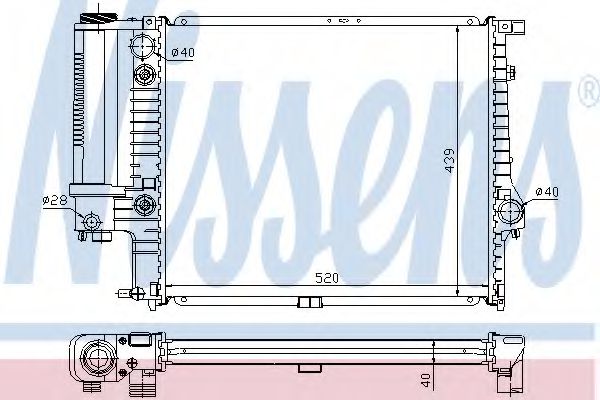 NISSENS 60614A