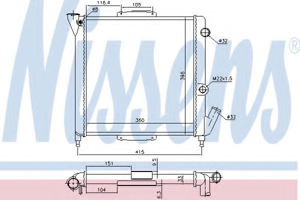 NISSENS 63867