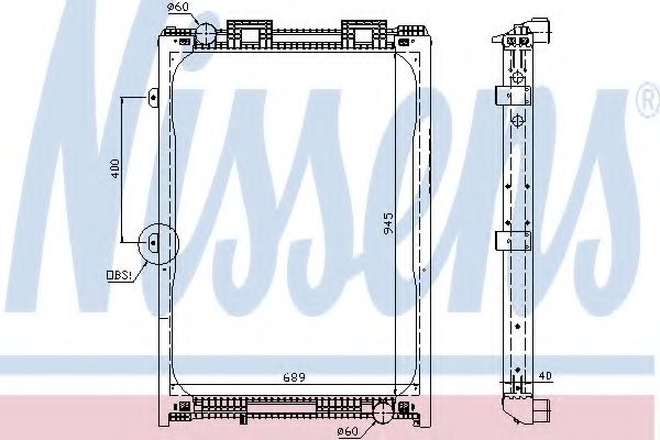 NISSENS 62870A