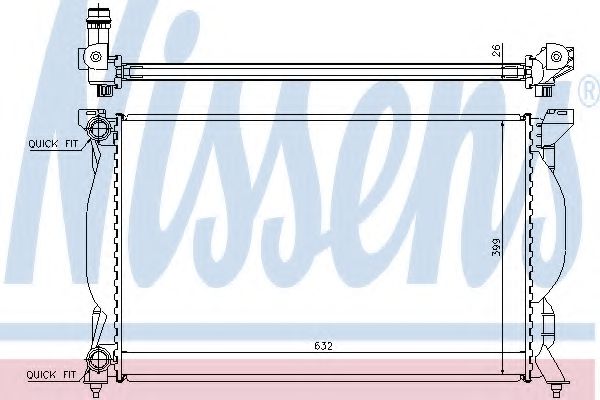 NISSENS 60304A