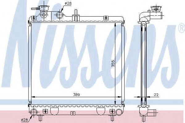 NISSENS 67500A