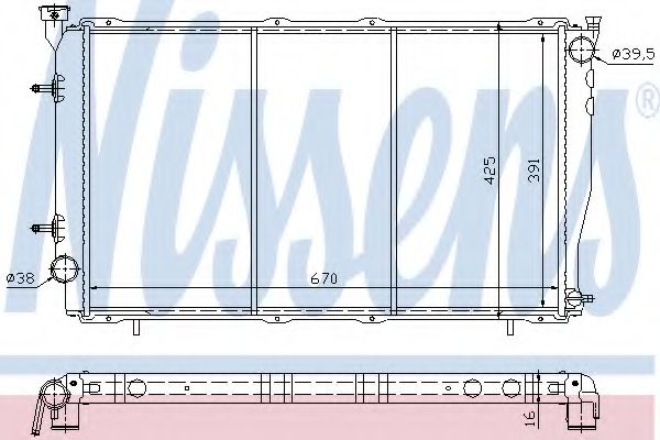 NISSENS 67702