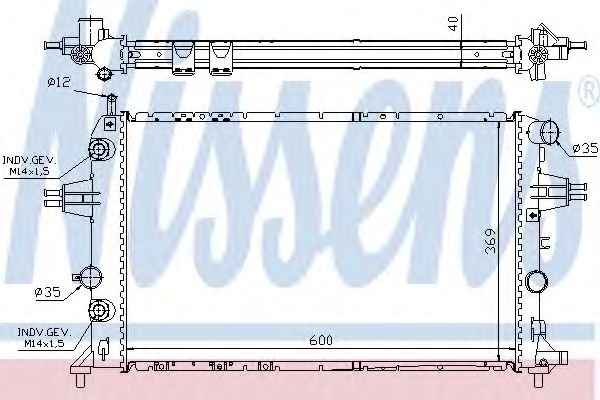 NISSENS 63003A