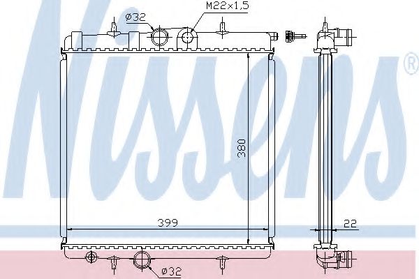 NISSENS 63708A