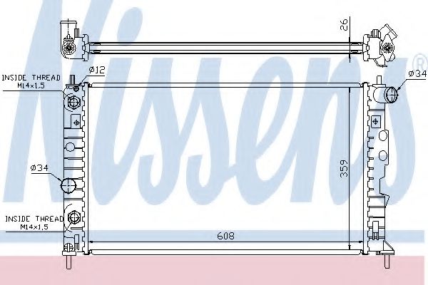 NISSENS 68003A