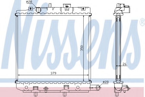 NISSENS 62455A