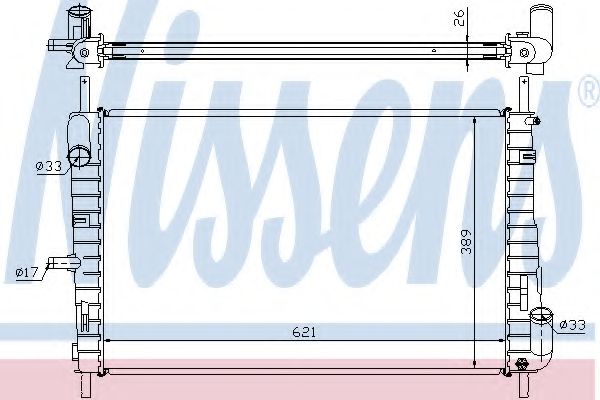 NISSENS 62025A