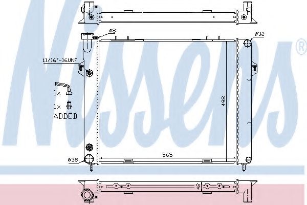 NISSENS 61000