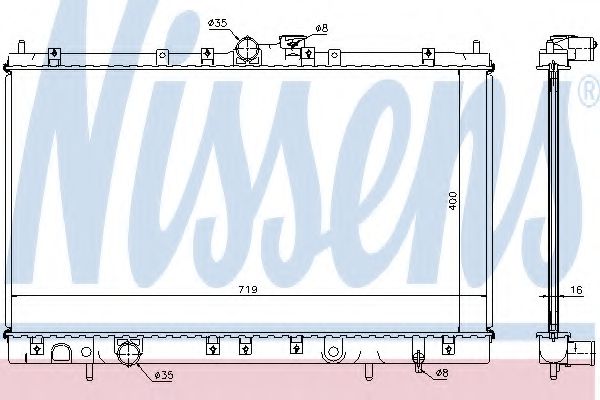 NISSENS 62804A