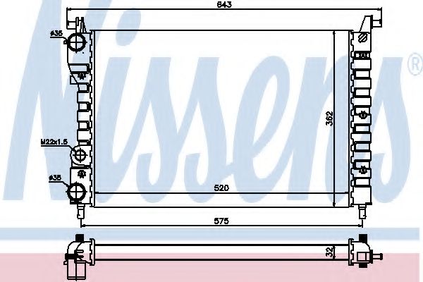 NISSENS 61801