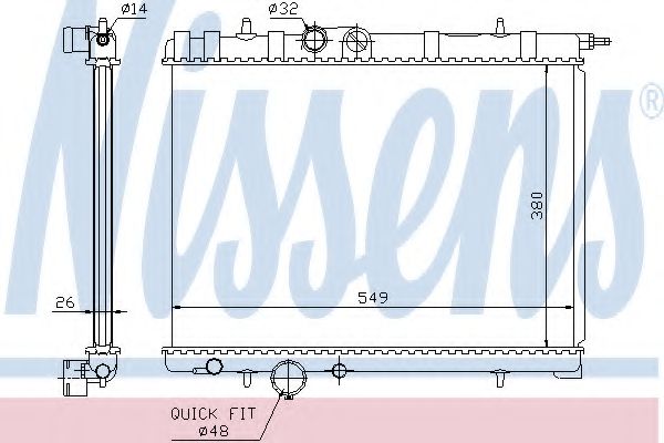 NISSENS 63697