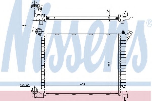 NISSENS 69704A