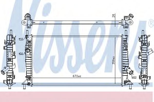 NISSENS 62017A