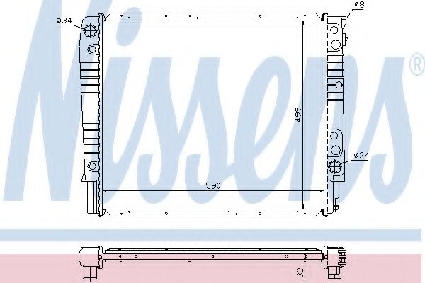 NISSENS 65550A