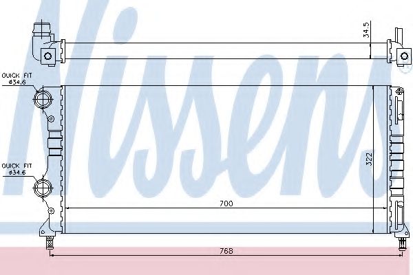 NISSENS 61765