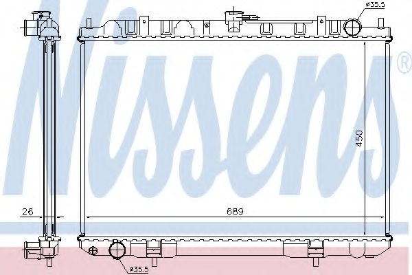 NISSENS 68703A