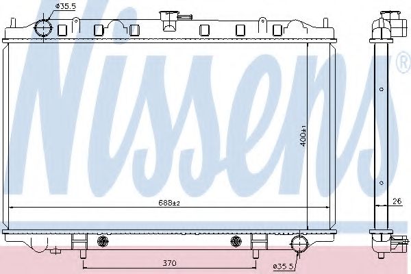 NISSENS 68136