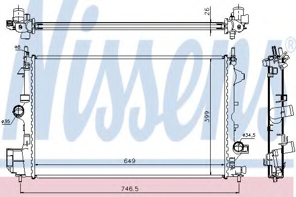 NISSENS 61914A