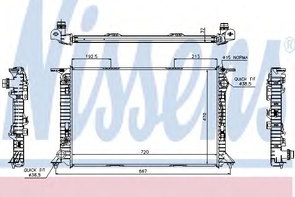 NISSENS 60322