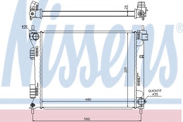 NISSENS 67611