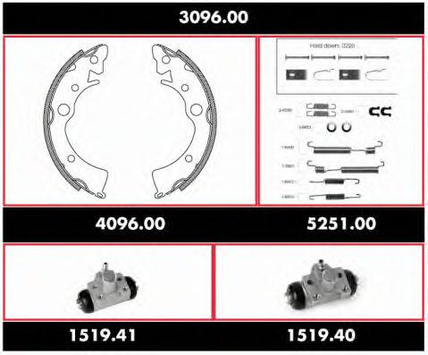 ROADHOUSE 3096.00