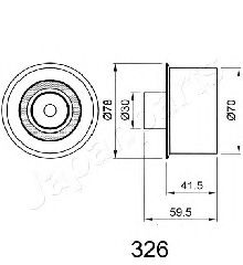 JAPANPARTS BE-326