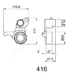 JAPANPARTS BE-416