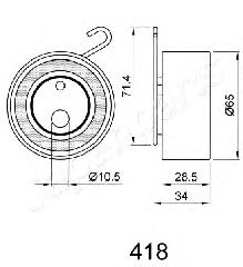 JAPANPARTS BE-418